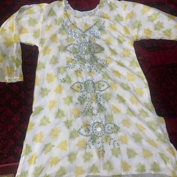 Dresses & Skirts - Pakistani indian  dress 2 piece with scarf dupatta